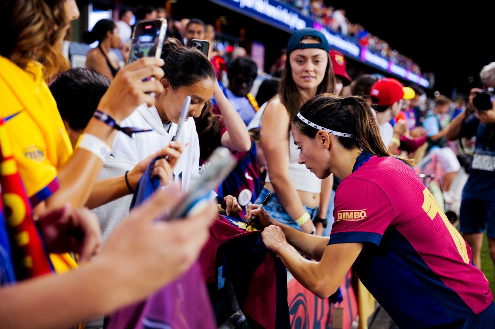Fans barça femenino EEUU GIRA