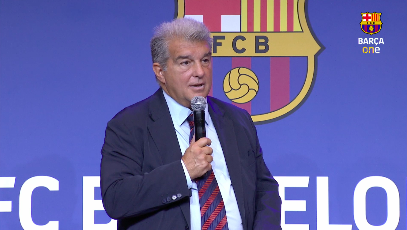joan laporta fc barcelona 2024 2025 barça