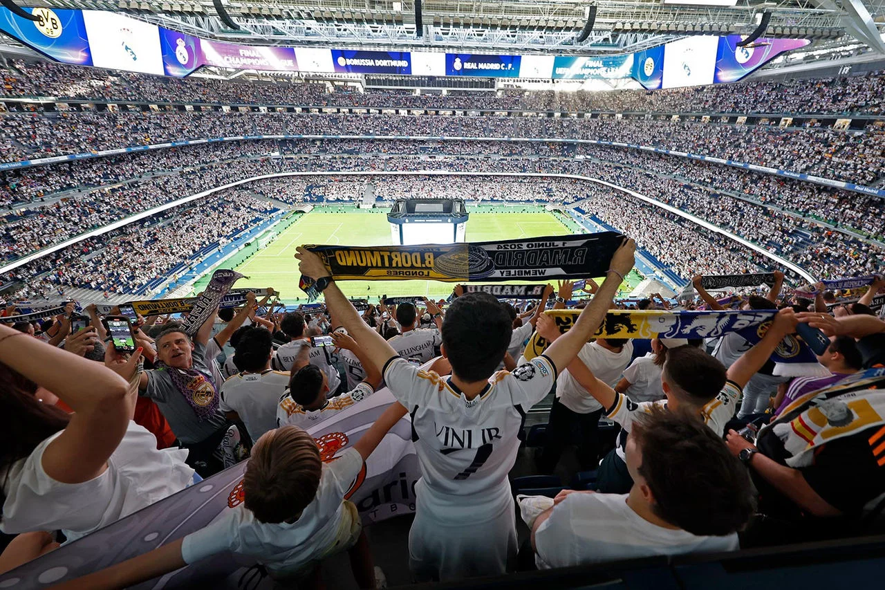 Real Madrid Santiago Bernabéu 2023 2024 final de la Champions