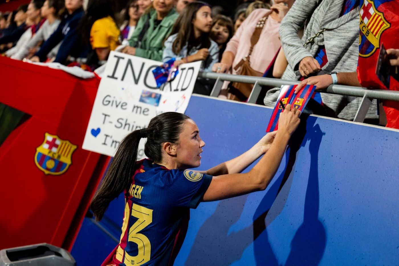 FC Barcelona femenino 2024 2025 afición