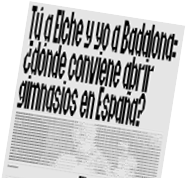 Promo widget Tú a Elche y yo a Badalona, ¿dónde conviene abrir gimnasios en España?