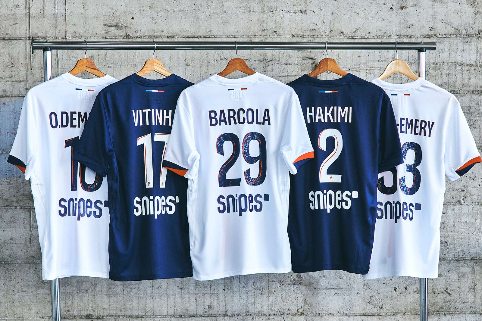 psg snipes camiseta patrocinio 2024