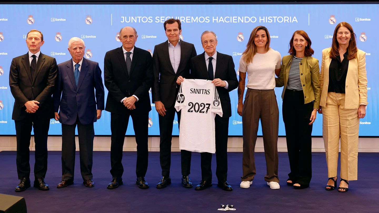 Real Madrid Sanitas Patrocinio 2024