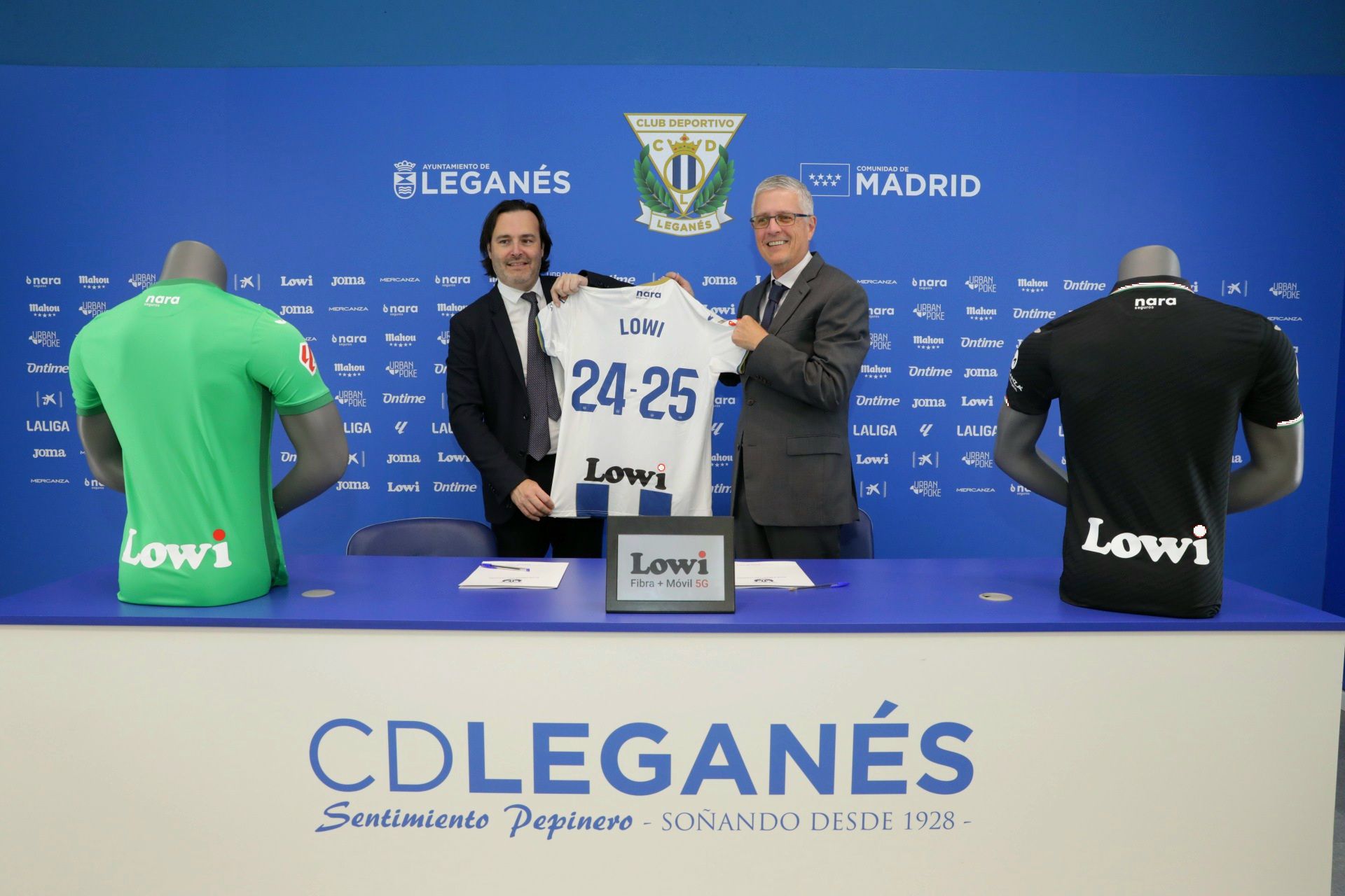 CD Leganés Lowi patrocinio 2024 2025