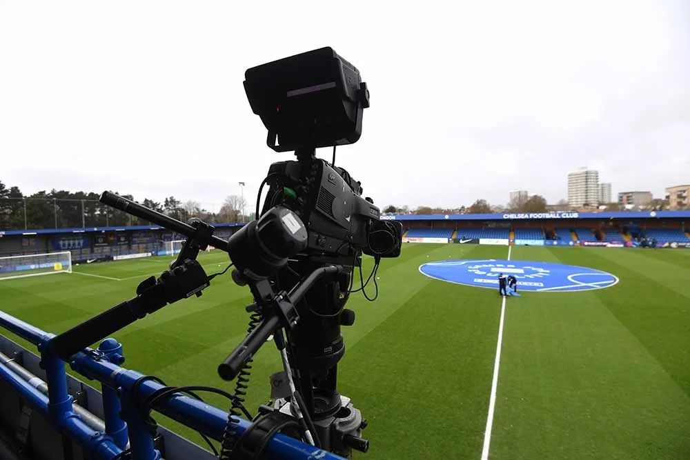 Womens Super League WSL Futbol Femenino Inglaterra TV recurso camara 2024