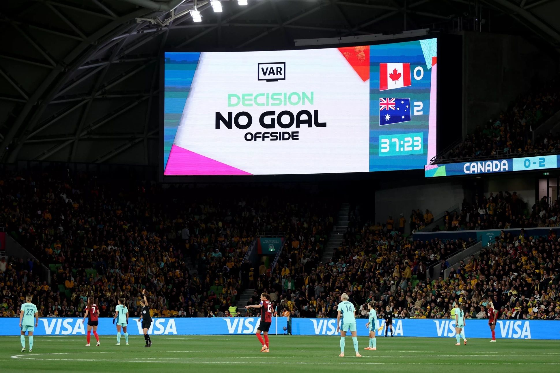 FIFA VAR Tecnología Mundial Fútbol Femenino