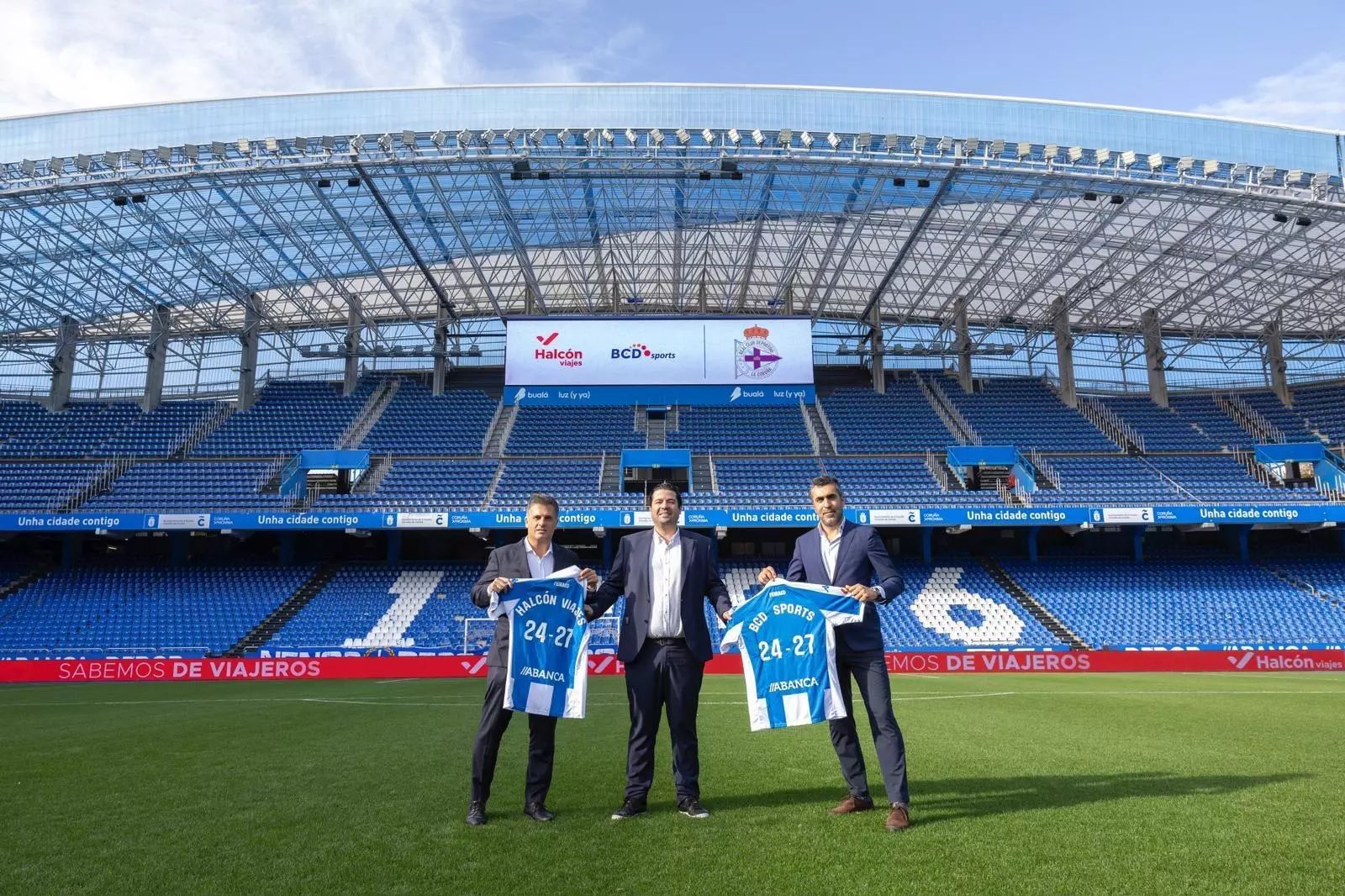 RC Deportivo Halcón Viajes BCD Sports patrocinio 2024