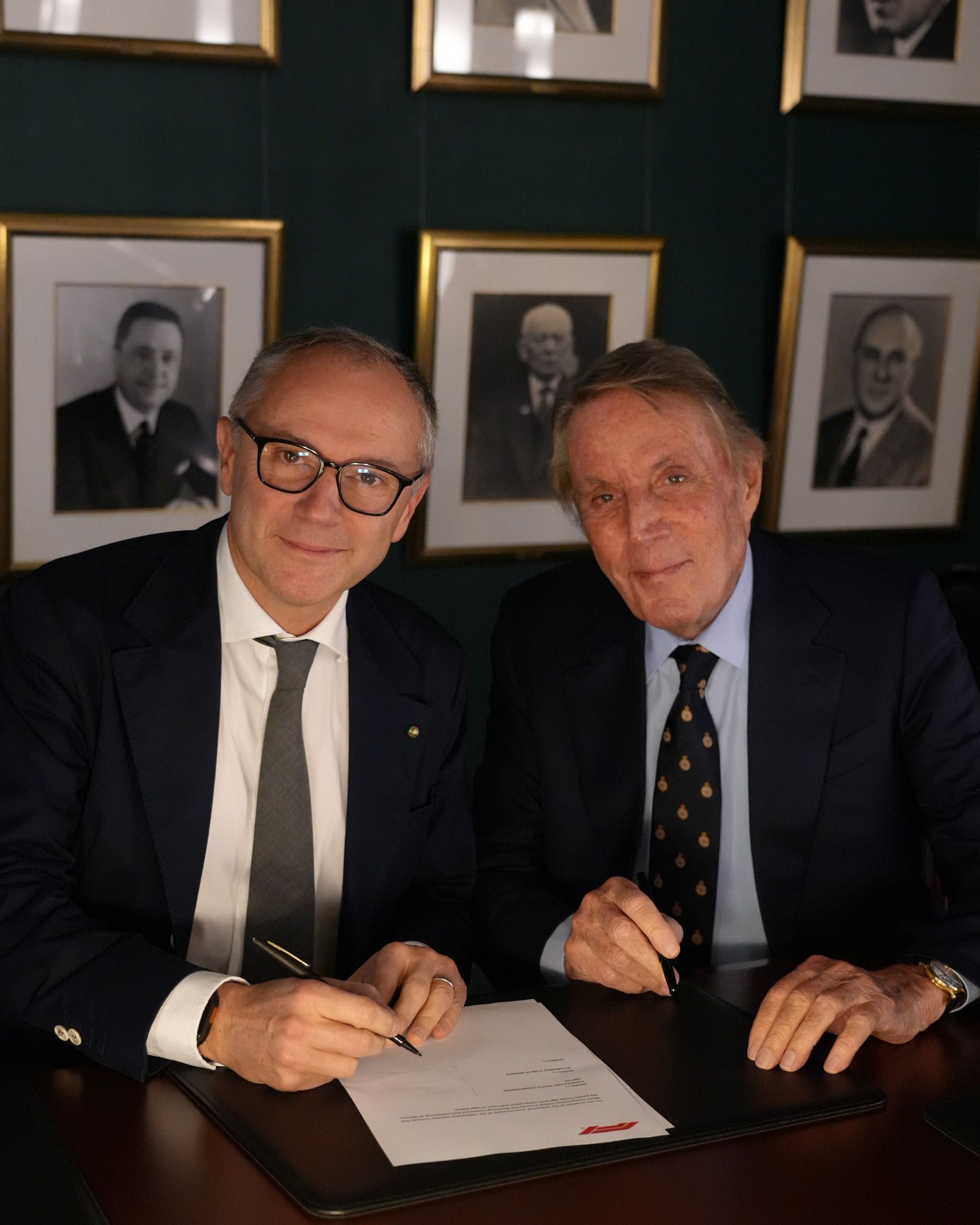 Stefano Domenicali President and CEO of Formula 1 M° Michel BOERI ACM President