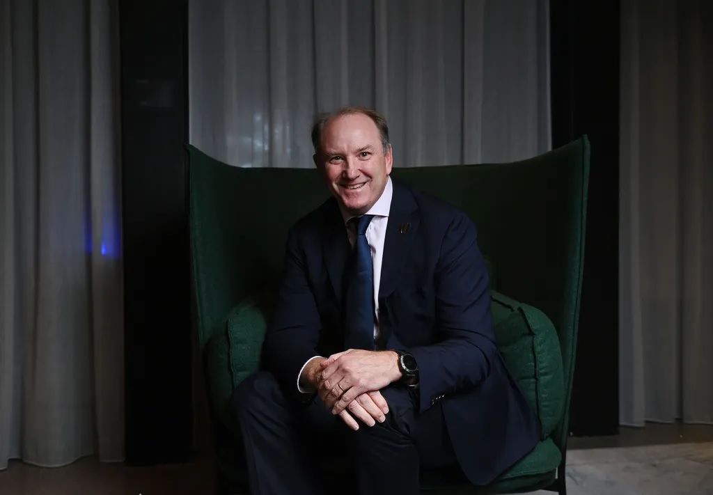 World Rugby presidente Brett Robinson 2024