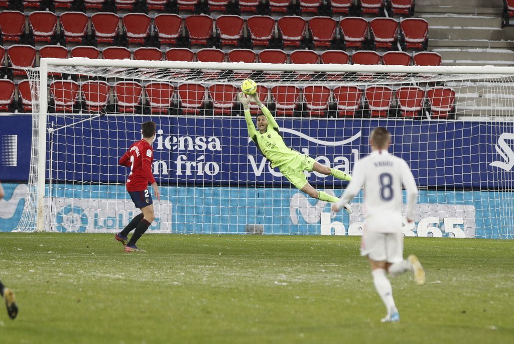 osasuna real madrid nieve