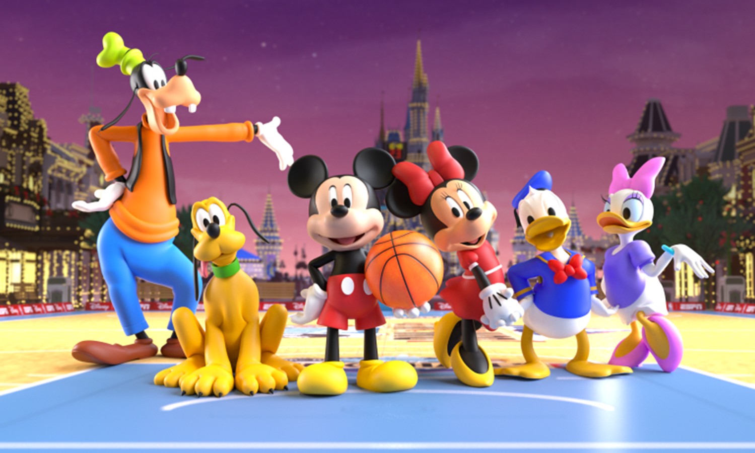 Disney Mickey Mouse NBA