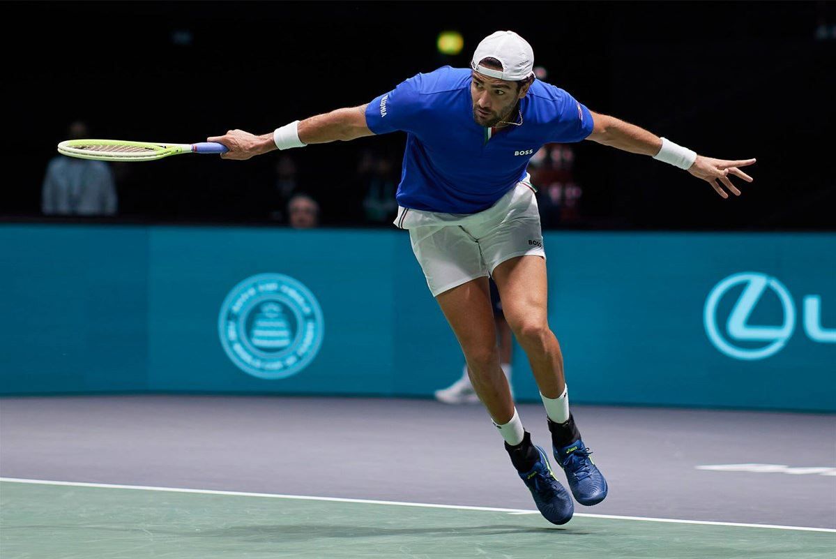 Italia Copa Davis. Fotografía: Getty Images para ITF
