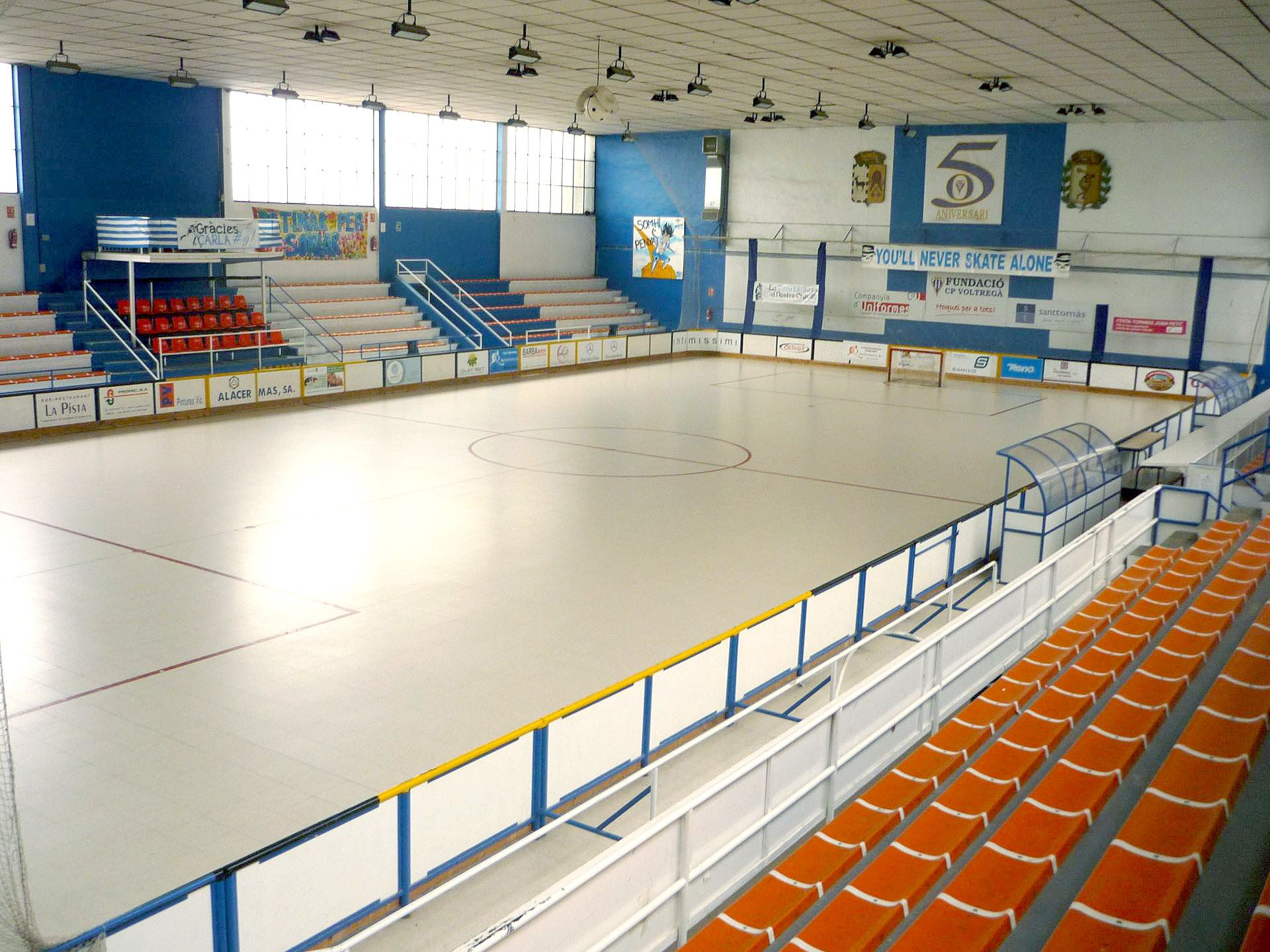 pabellón municipal d’esports Oliveras de la Riva Sant Hipòlit de Voltregà