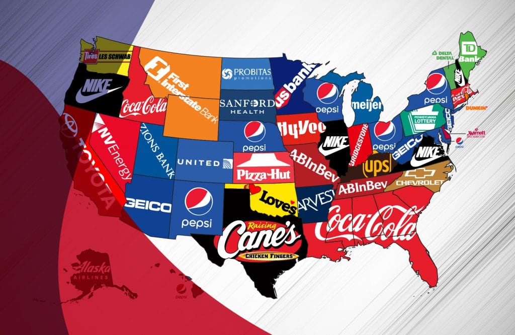 Atlas patrocinios marcas USA EEUU