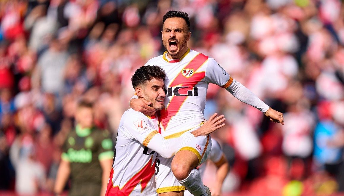Rayo Vallecano LaLiga celebracion 2023 2024 Rayo Vallecano LaLiga celebracion 2023 2024