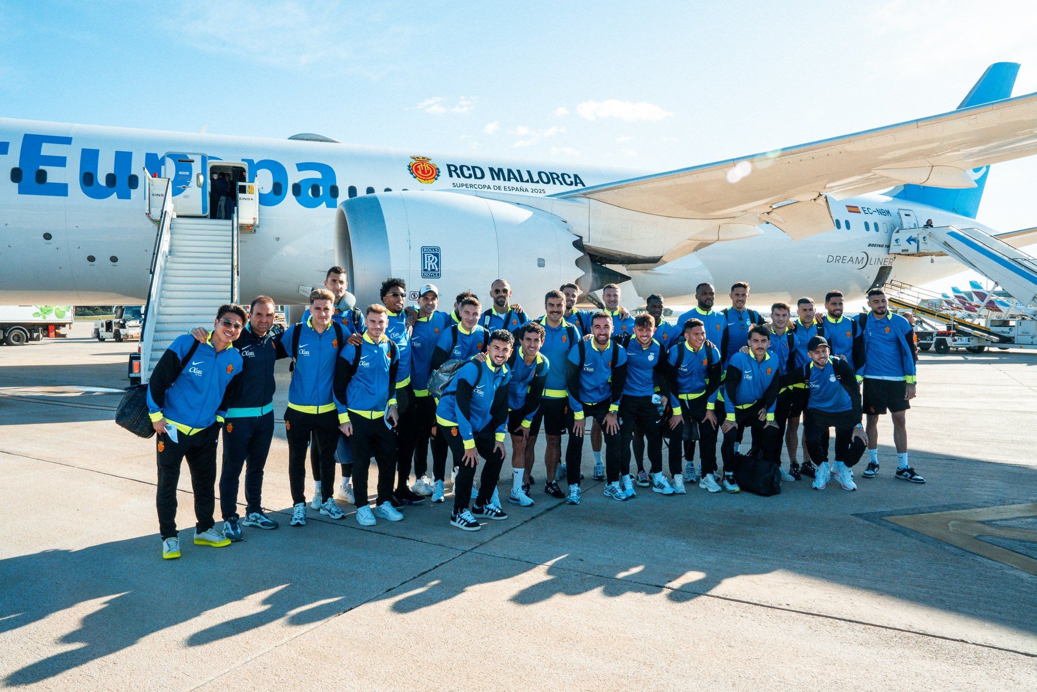 RCD Mallorca Air Europa Supercopa patrocionio 2025