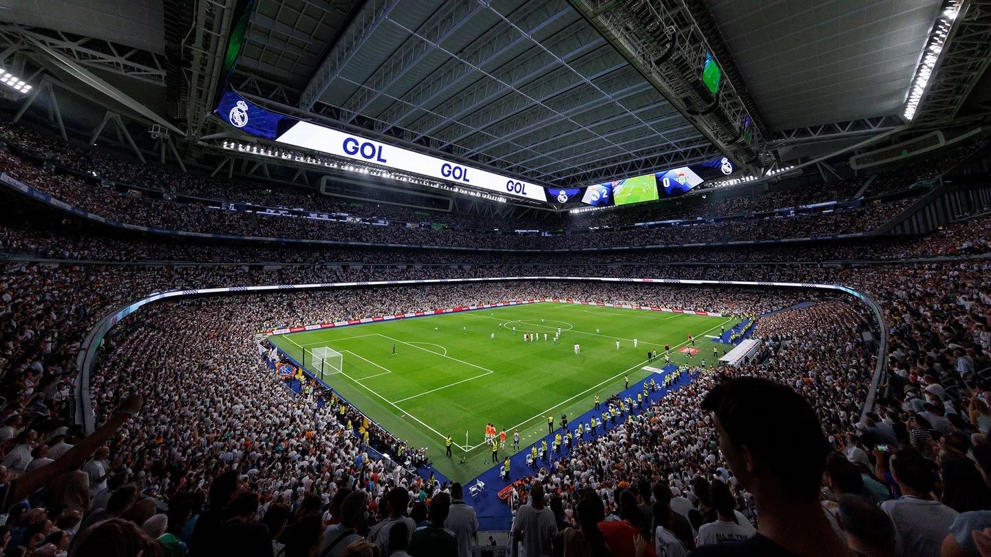 Real Madrid Estadio Santiago Bernabeu Asistencia 2025