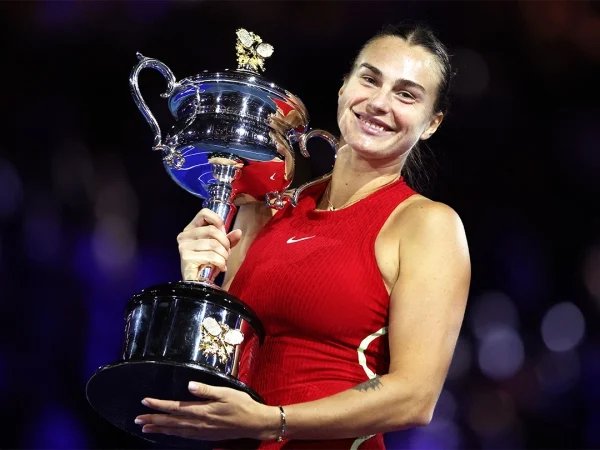 La jugadora WTA, Aryna Sabalenka, campeona del Open de Australia