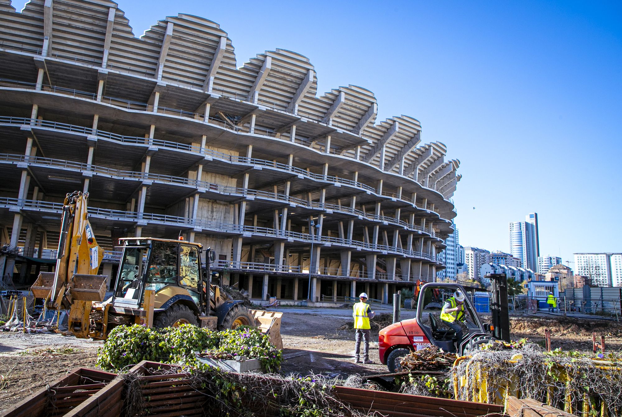 Valencia CF Nou Mestalla Obras Estadio Campo 2025