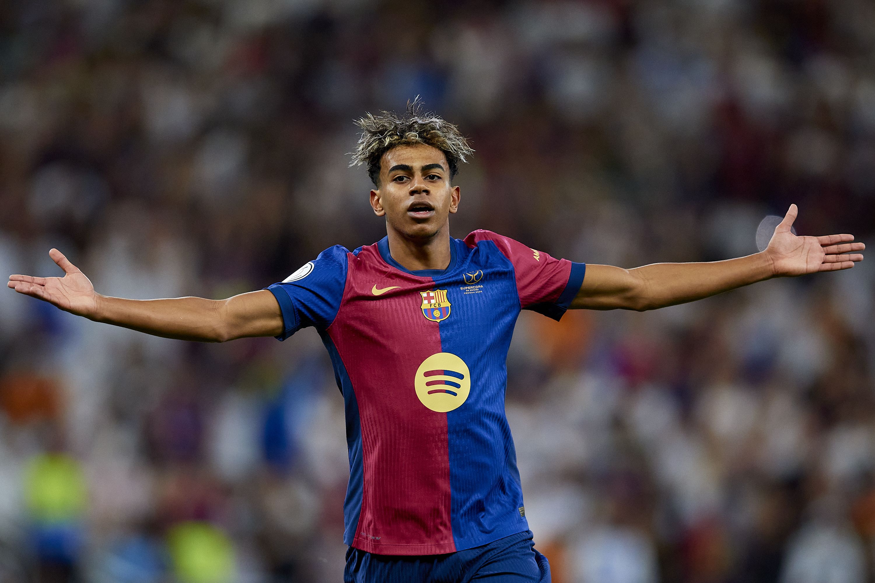 Barça Lamine Yamal Supercopa 2025