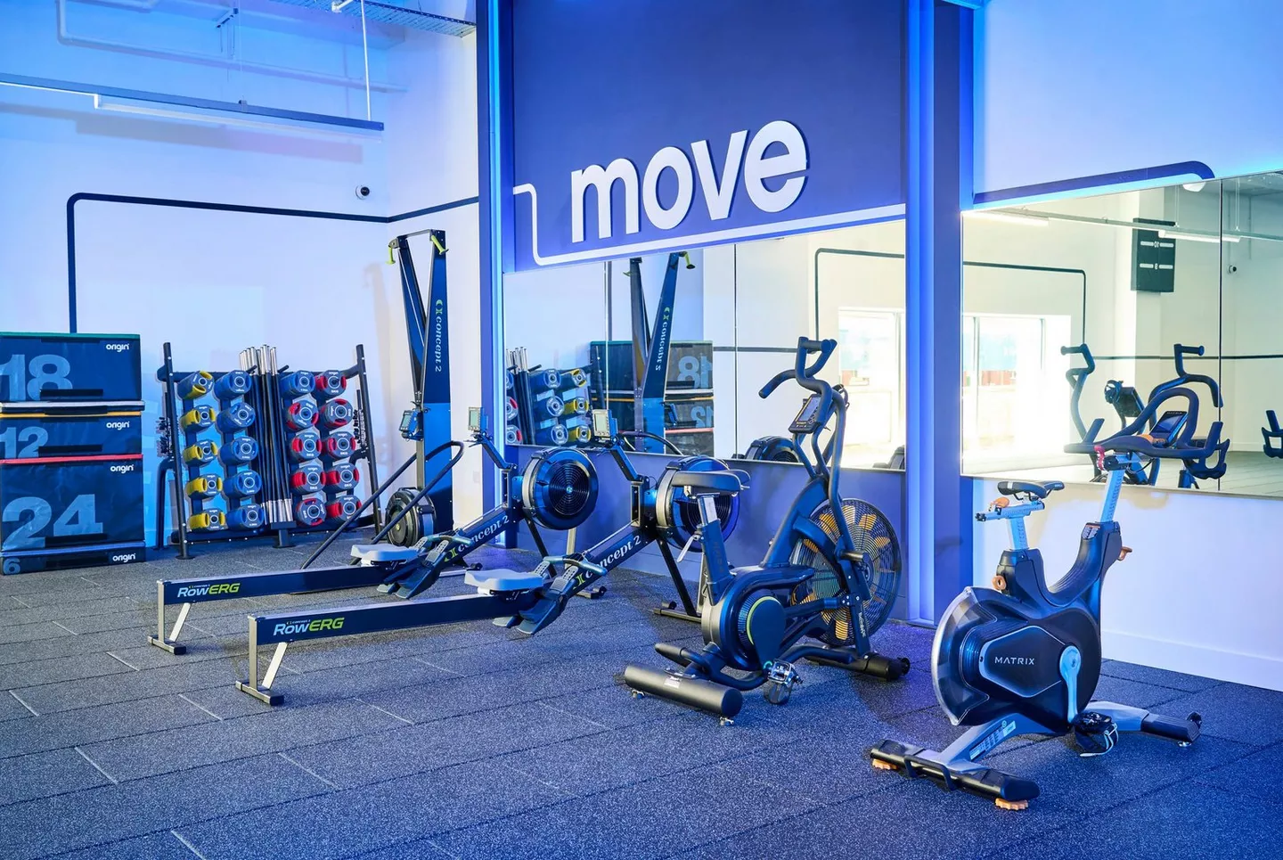 the gym gimnasio