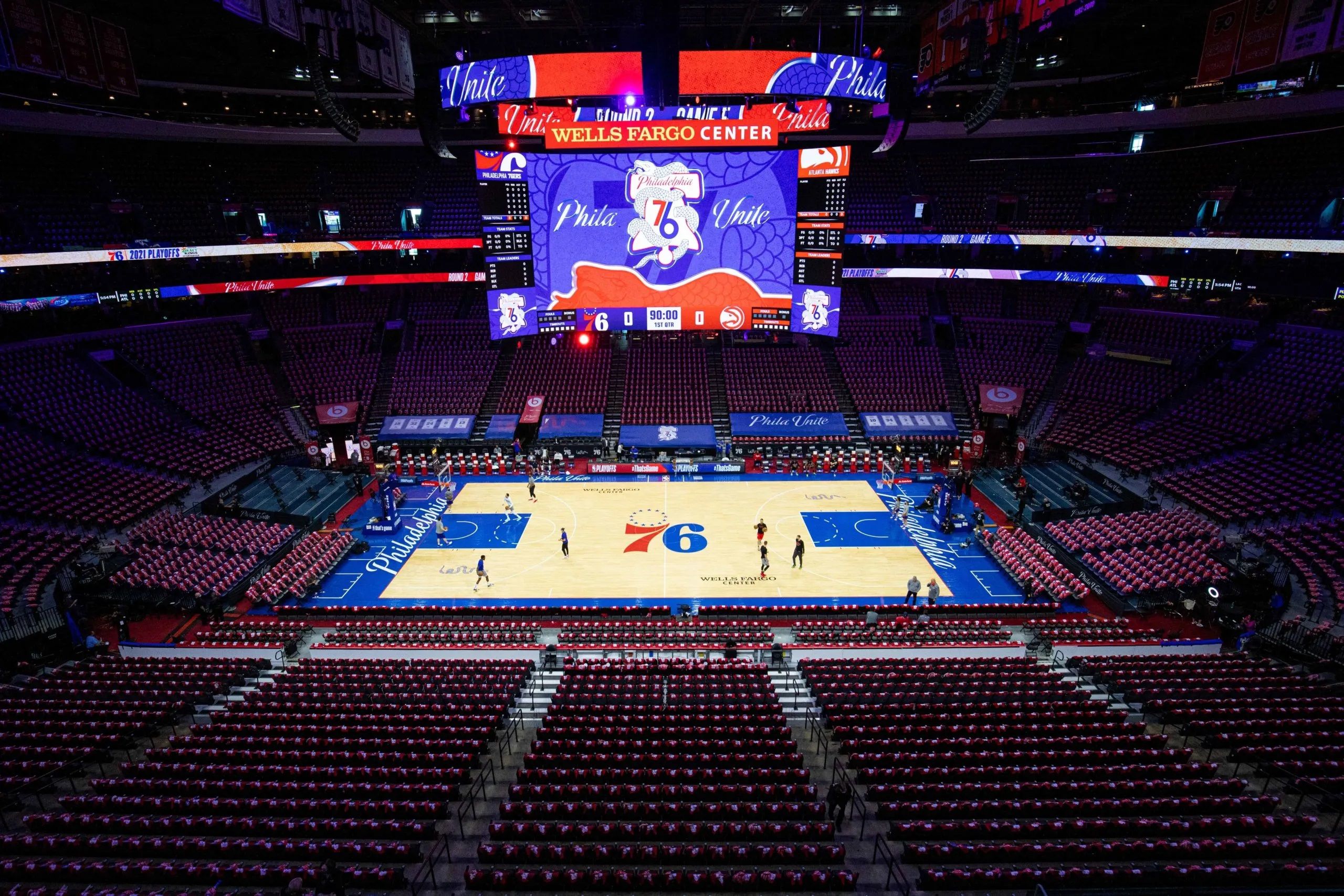 Wells Fargo Cernter Philadelphia Sixers