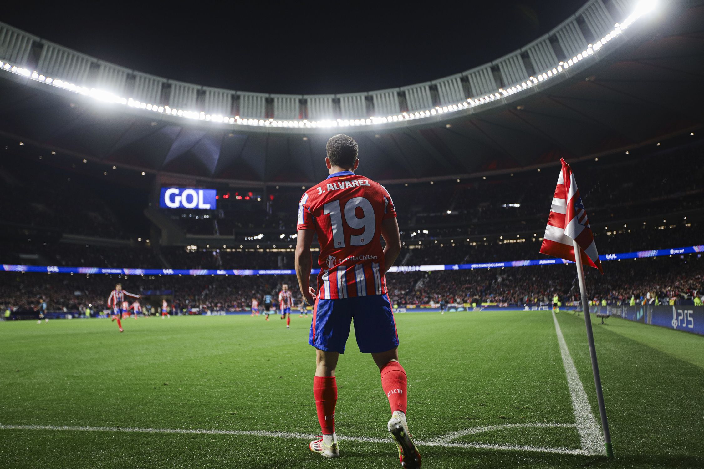 Atletico Madrid Julian Alvarez Metropolitano Estadio Champions 2025