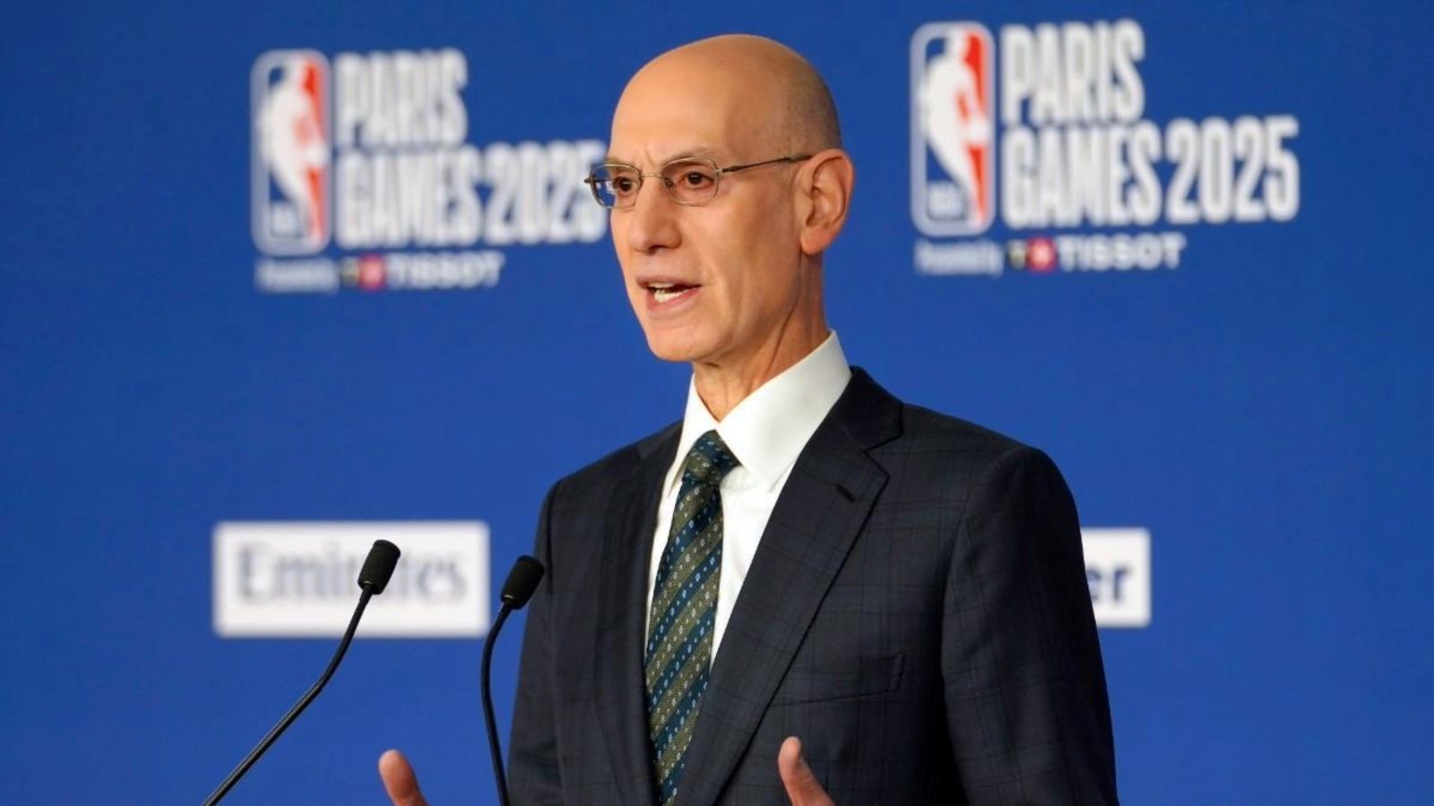 Adam Silver NBA Paris Games 2025