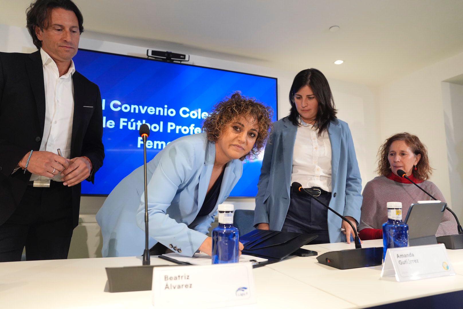 Liga FBeatriz Alvarez sindicatos convenio colectivo 2025