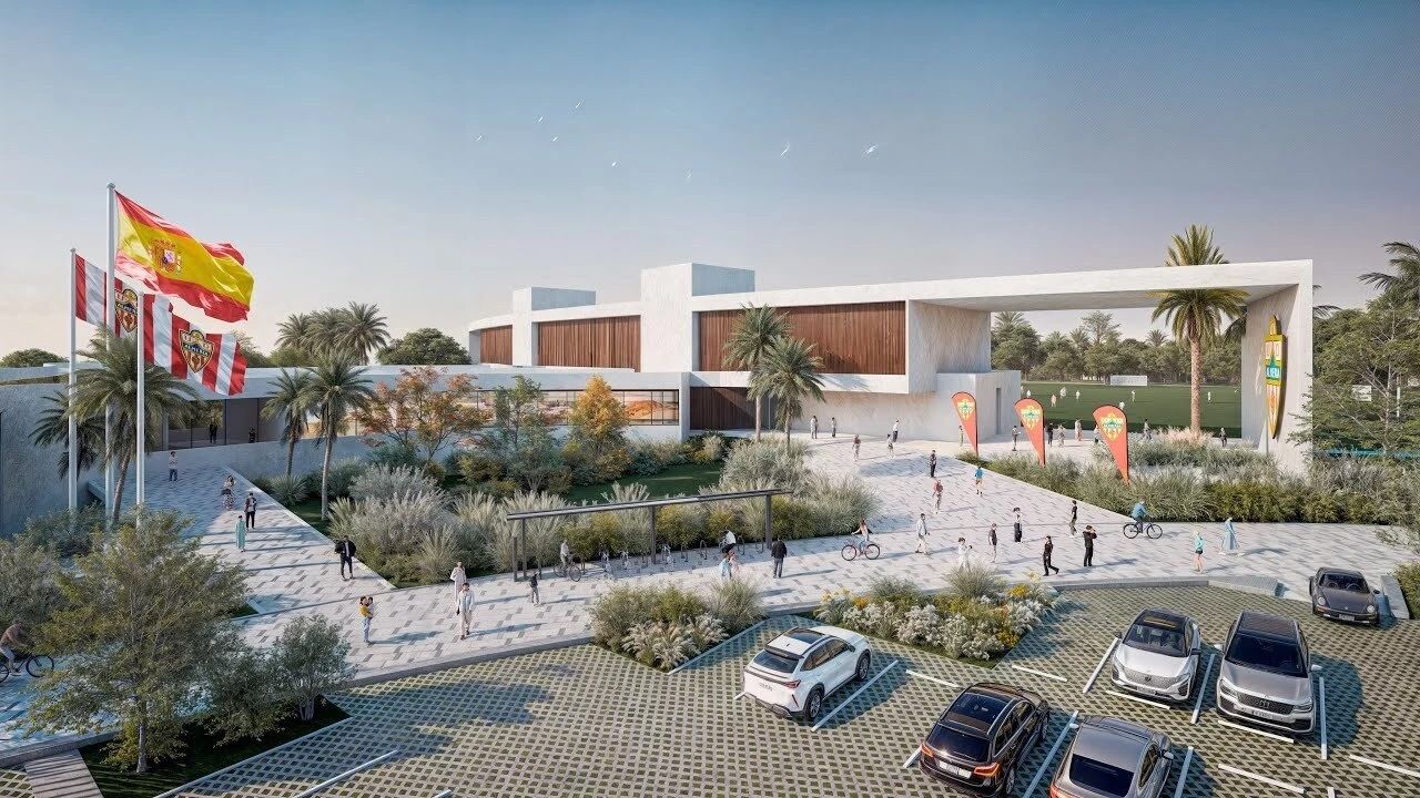 UD Almería Ciudad Deportiva render 2025