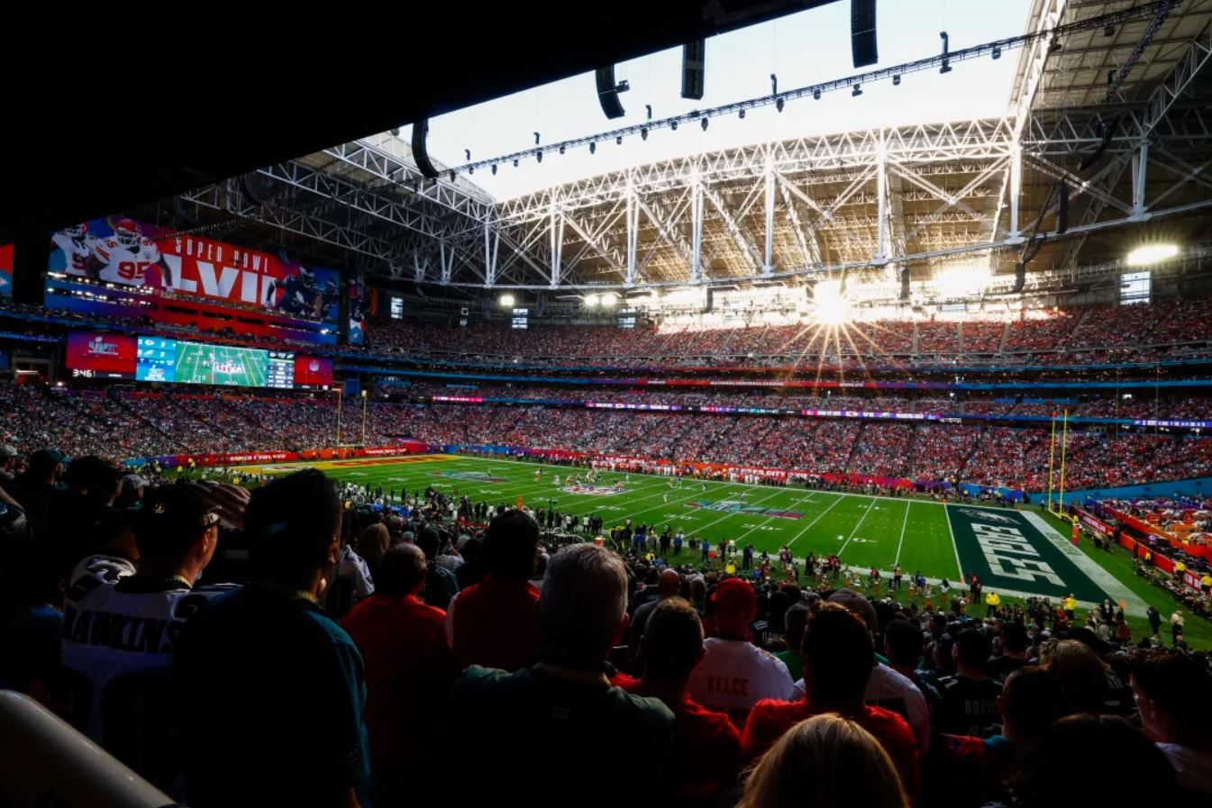 Chiefs   Eagles Superbowl 2023. Fotografía de Kevin Sabitus (NFL)