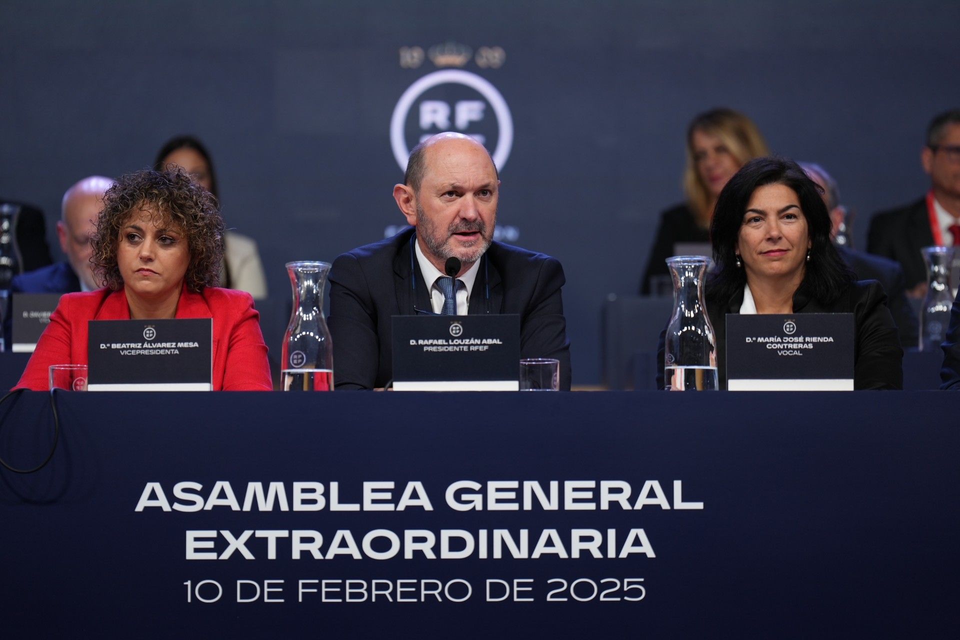 RFEF-Asamblea Febrero-Louzán-Bea Álvarez-Liga F-Maria José Rienda