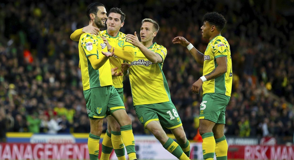 Norwich, equipo de la Championship de Inglaterra.