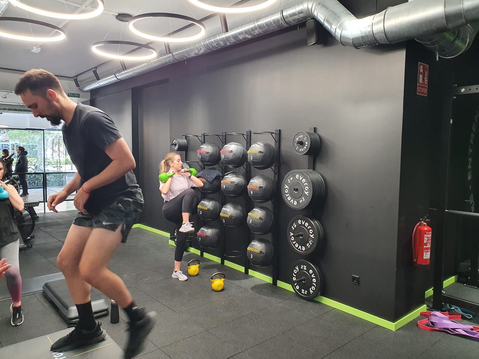 Bigg Fit gimnasio Madrid kettlebells