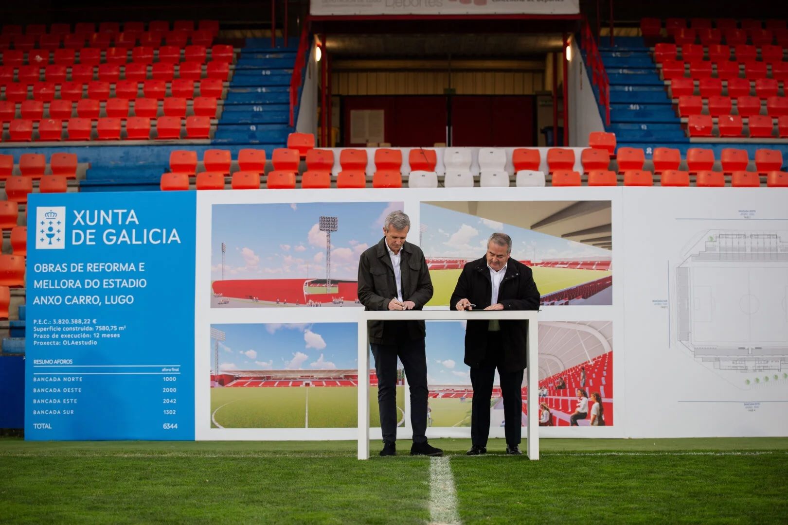 CD Lugo Estadio Reforma Licitación Pública 2025