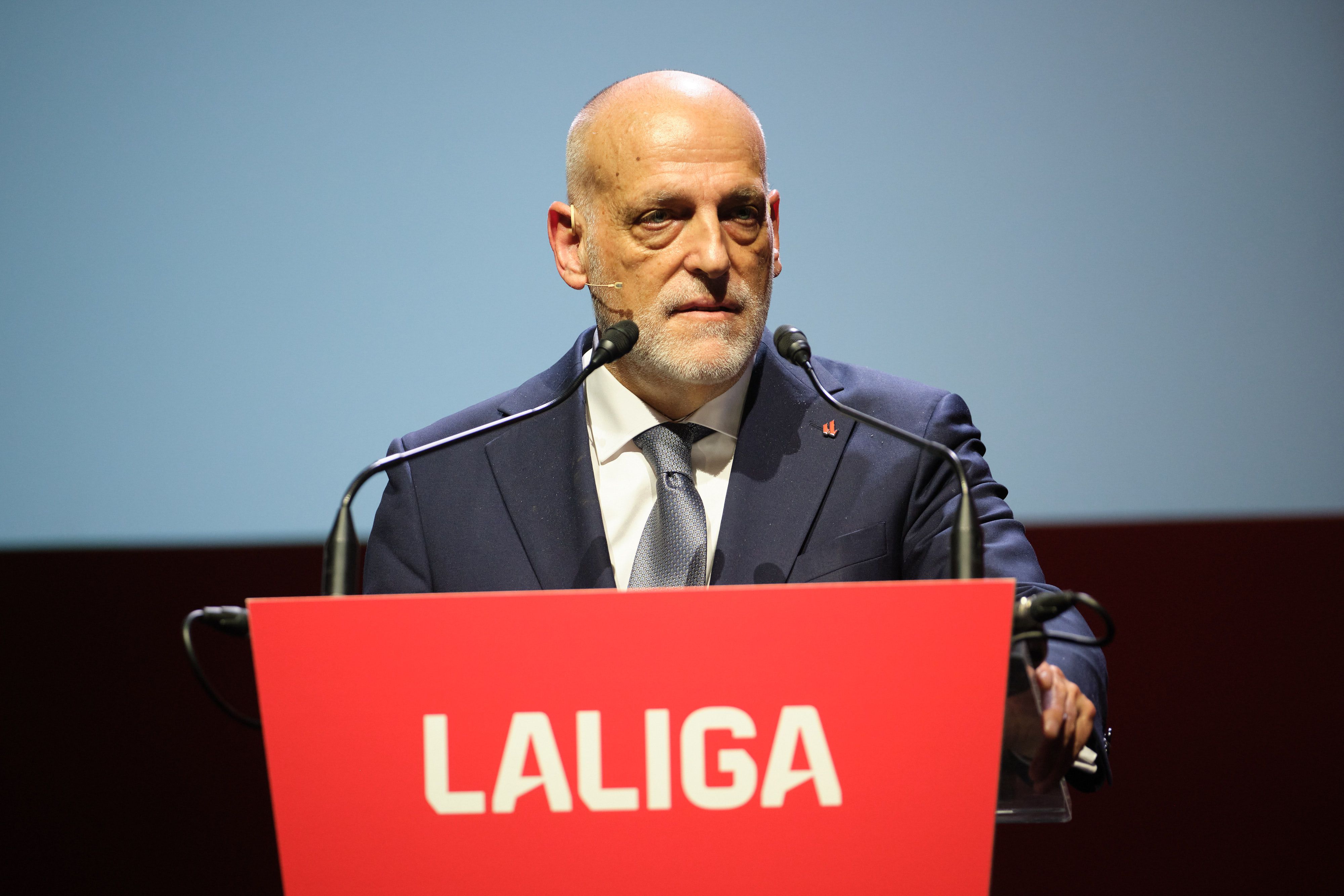 Javier Tebas LaLiga corporativo 2025