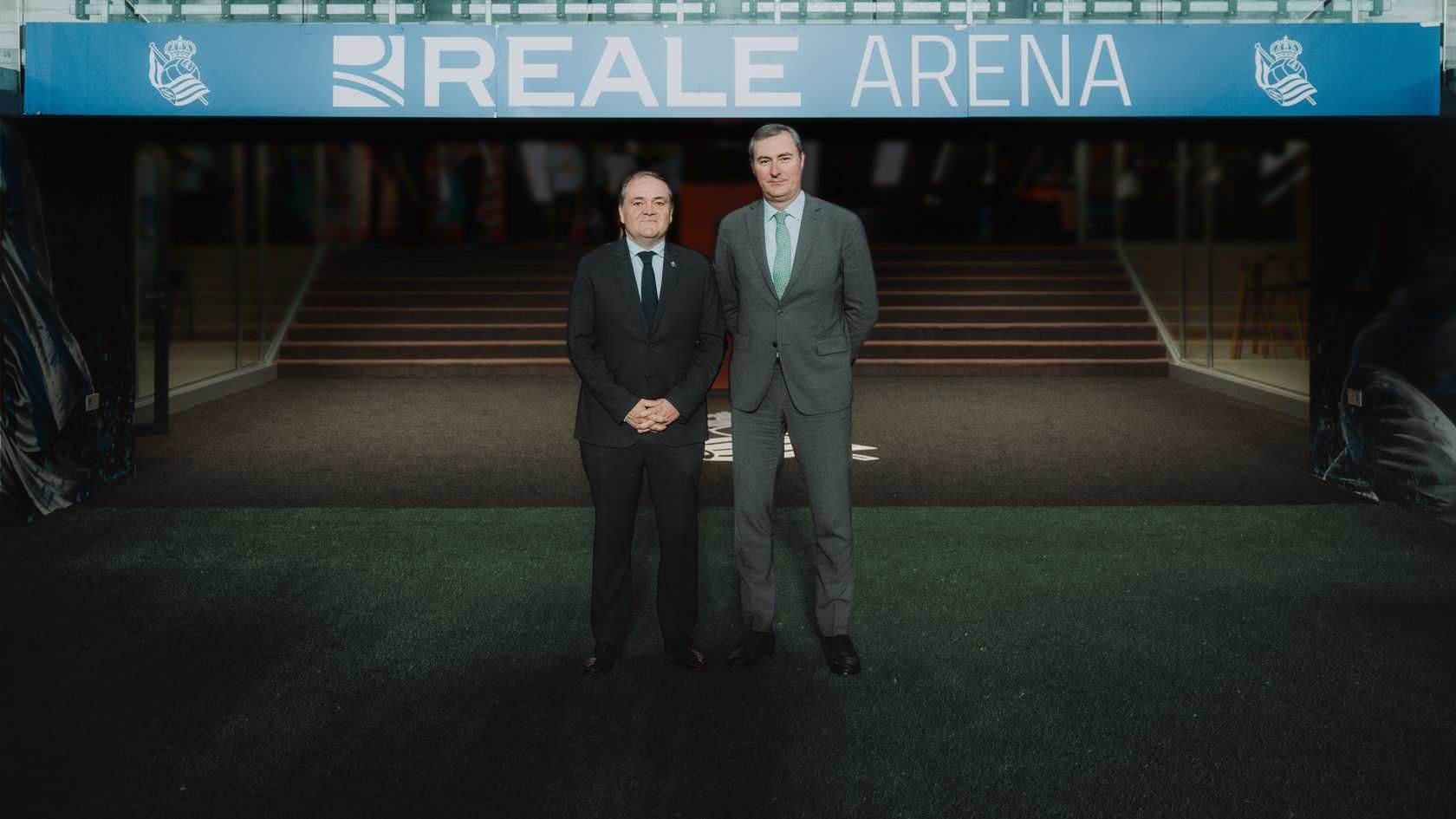 Real Sociedad Reale Seguros LaLiga presidente CEO 2025