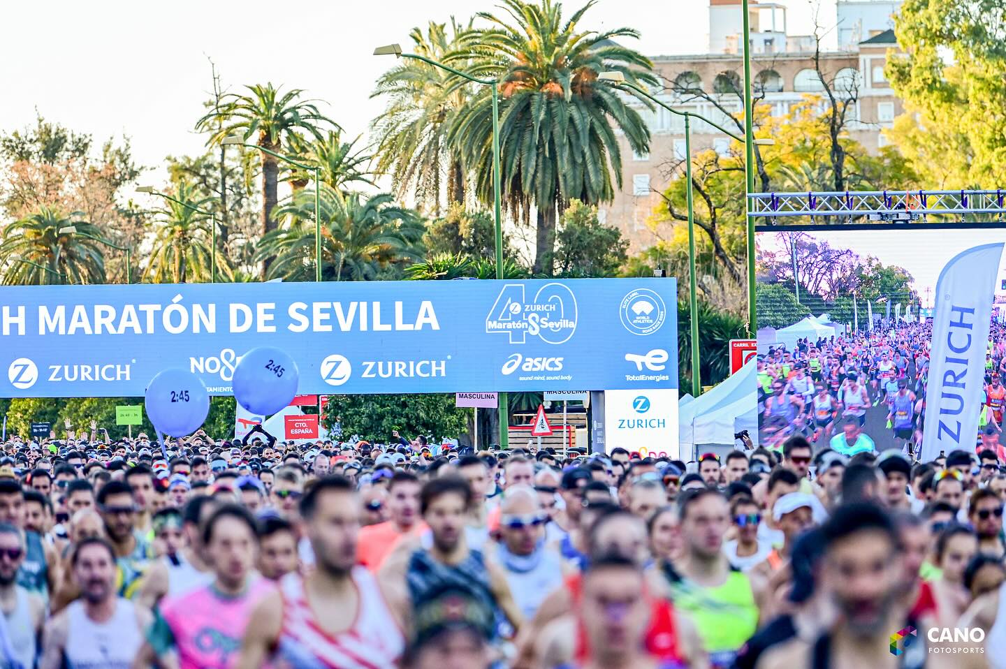 Maraton Sevilla Zurich patrocinio 2025
