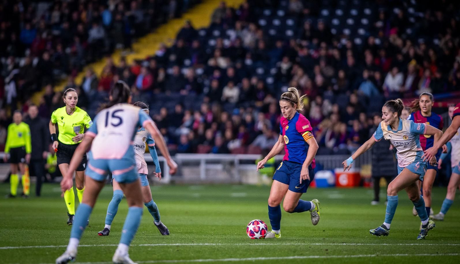 FC Barcelona Femenino Manchester City. Fotografía de Marc Graupera