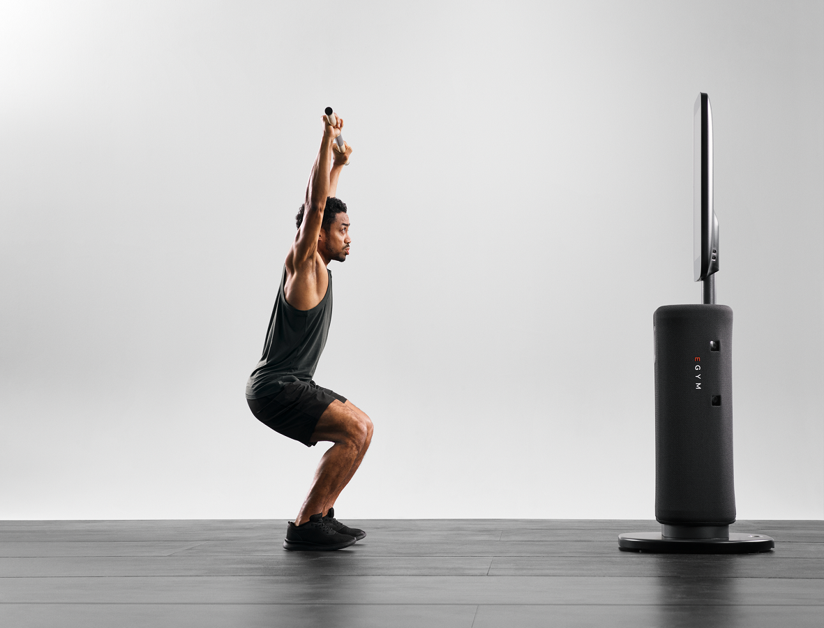 EGYM ha desarrollado el Test de Flexibilidad en Sentadilla dentro del Fitness Hub