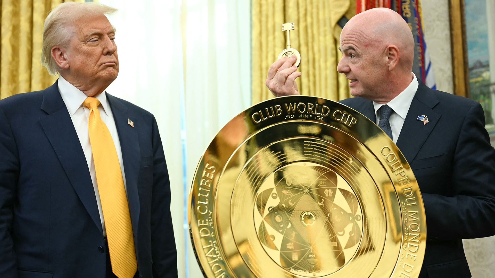 infantino trump fifa mundial de Clubes 2025