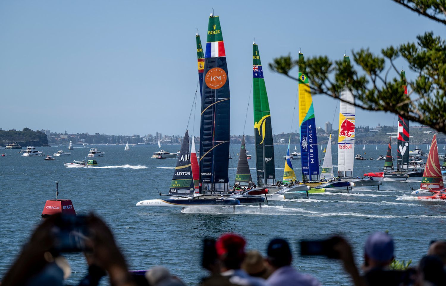 Equipo francés SailGP Kylian Mbappe