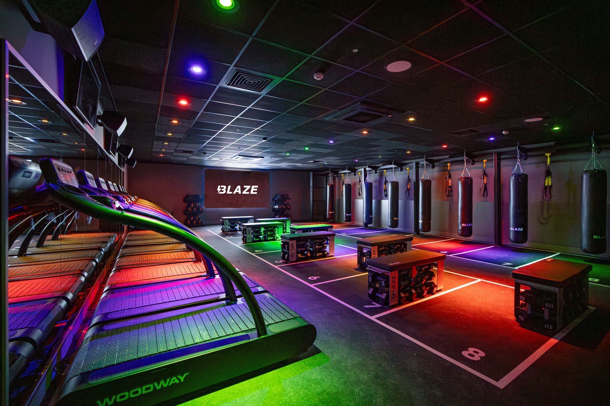 David Lloyd Boadilla del Monte blaze