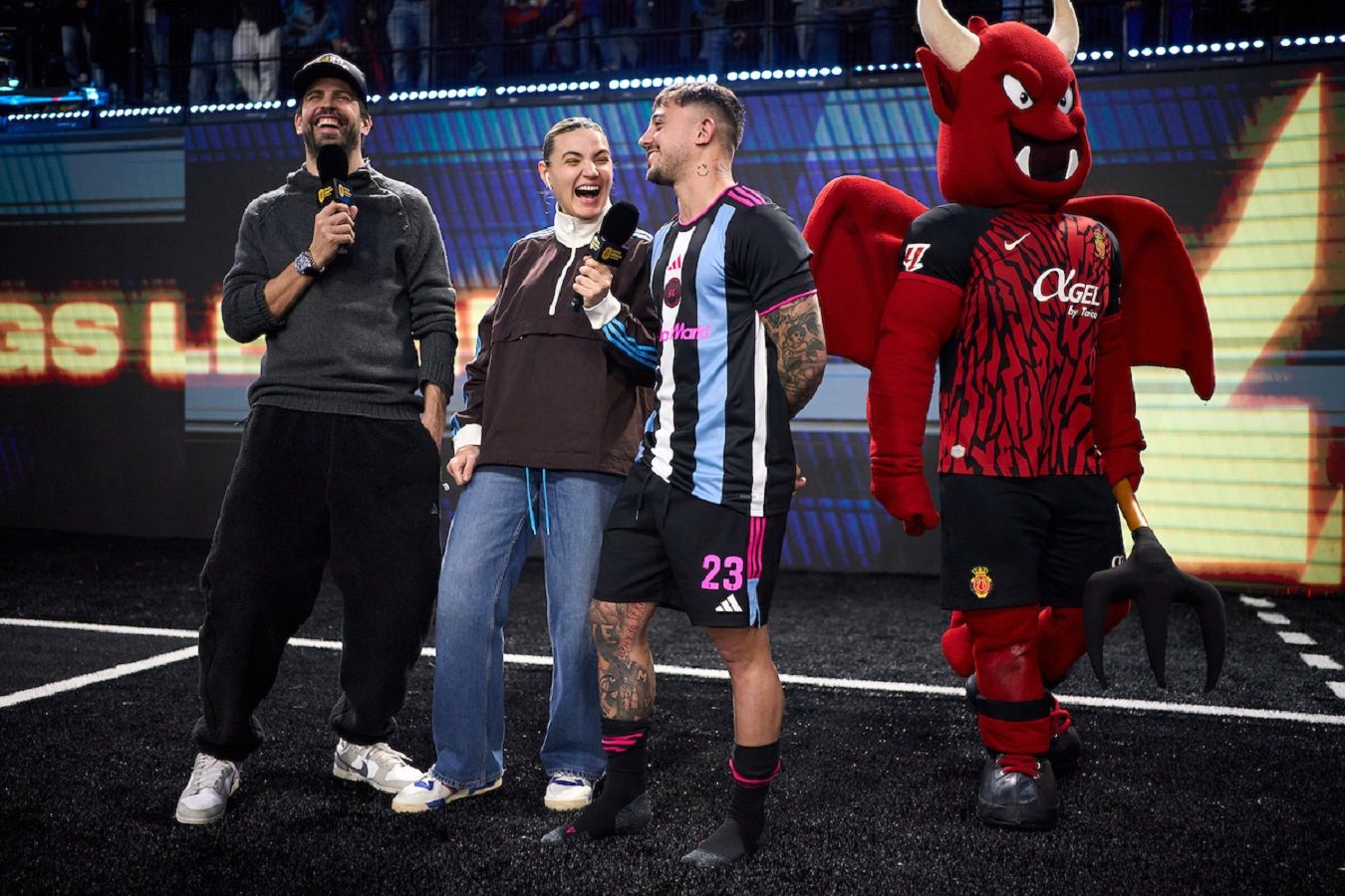 Kings League España 2025, debut de Pablo Maffeo. Foto: Kings League
