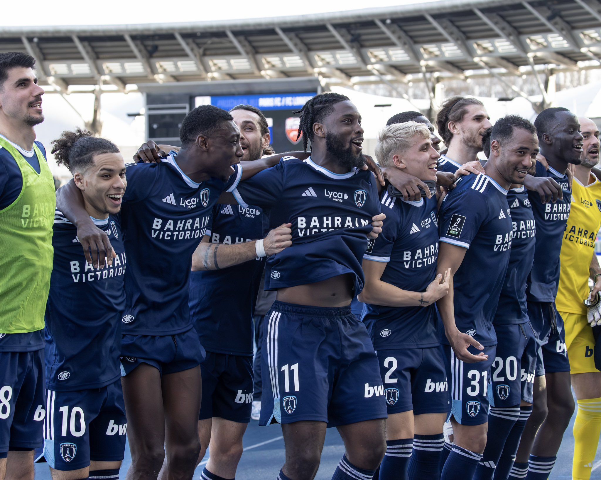 Paris FC Ligue 2 2025 LVMH Red Bull
