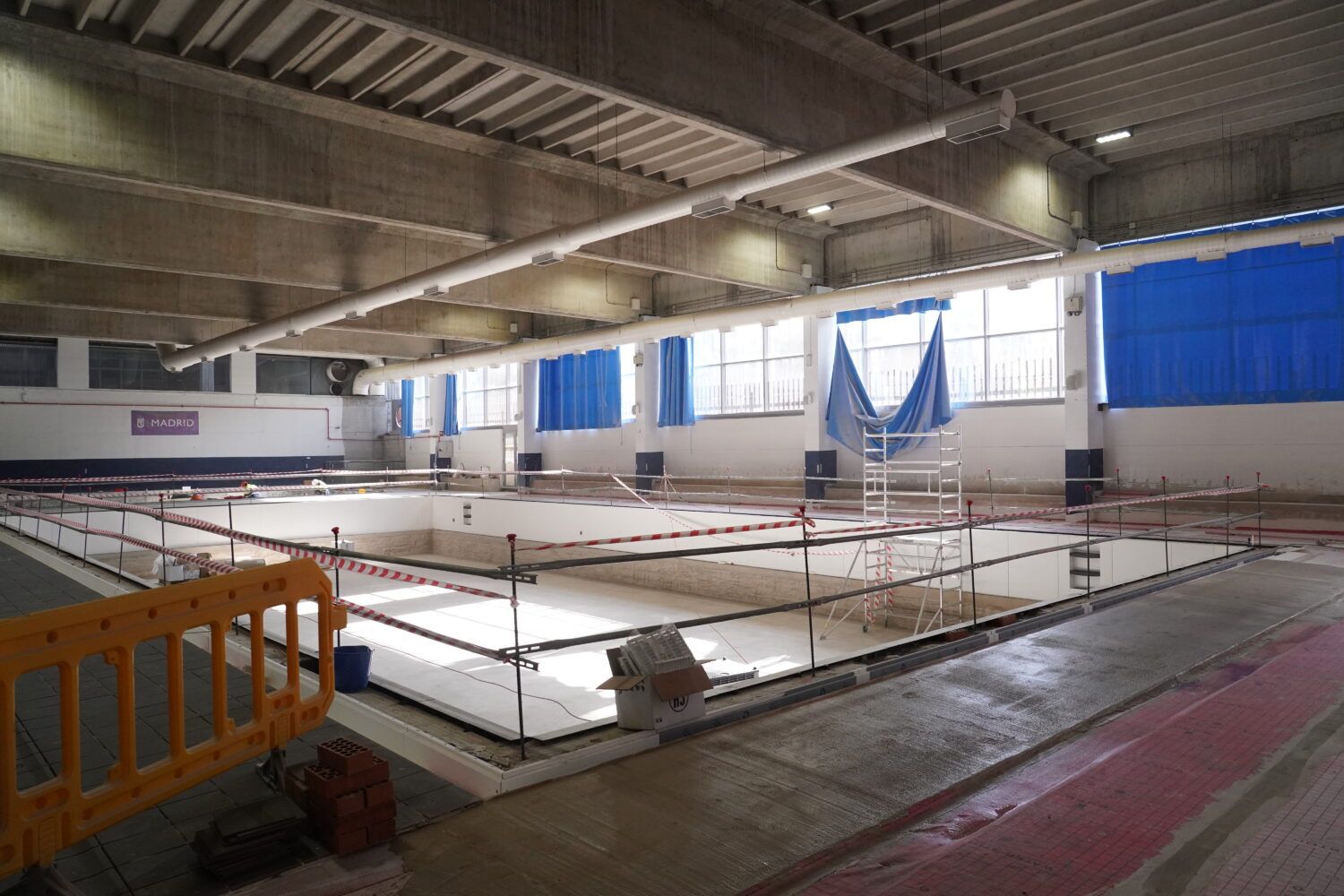 Madrid piscina CDM Ángel Nieto