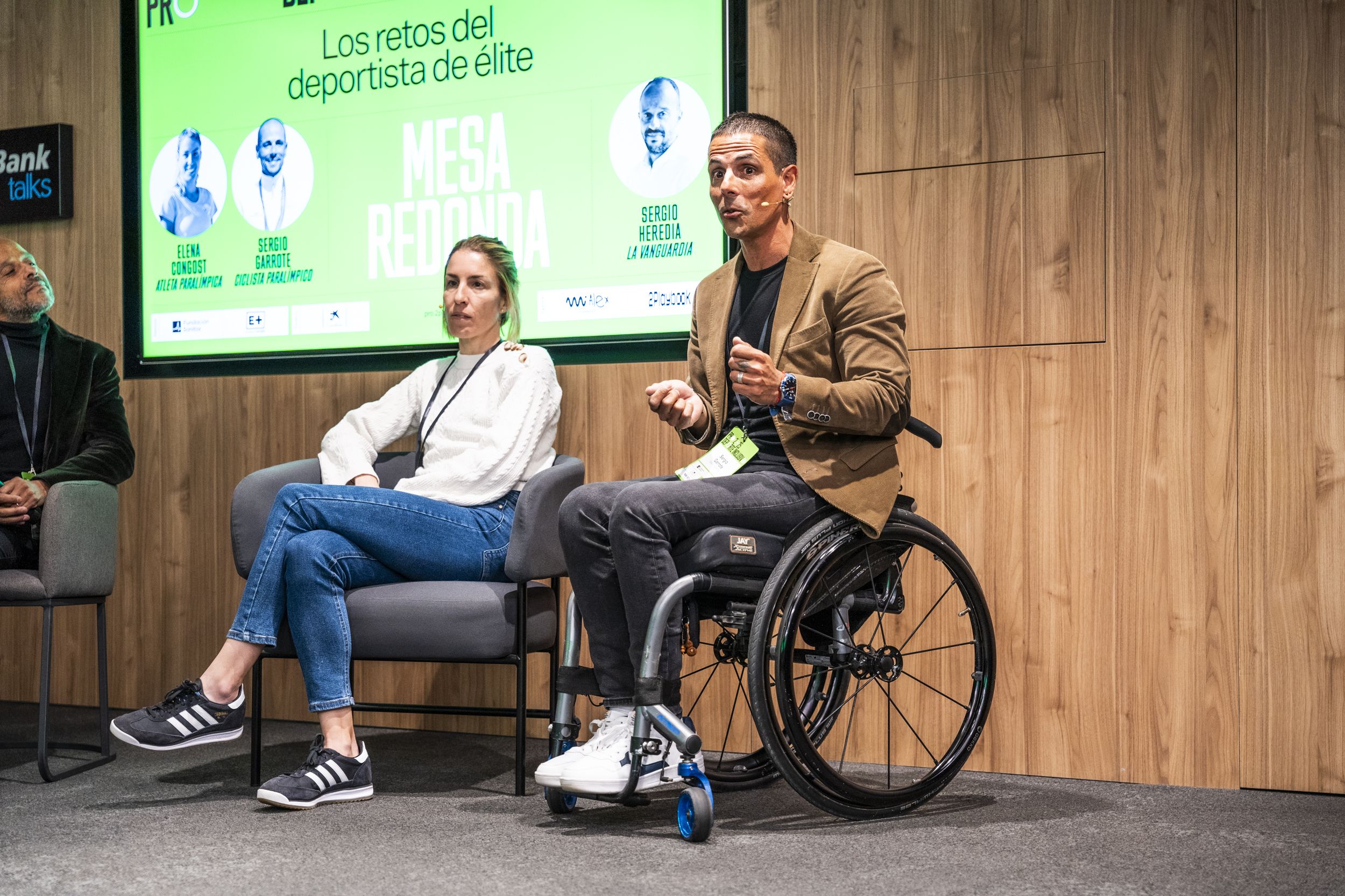 Los retos del deportista de élite Pro Deporte Inclusivo Elena Congost Sergio Garrote