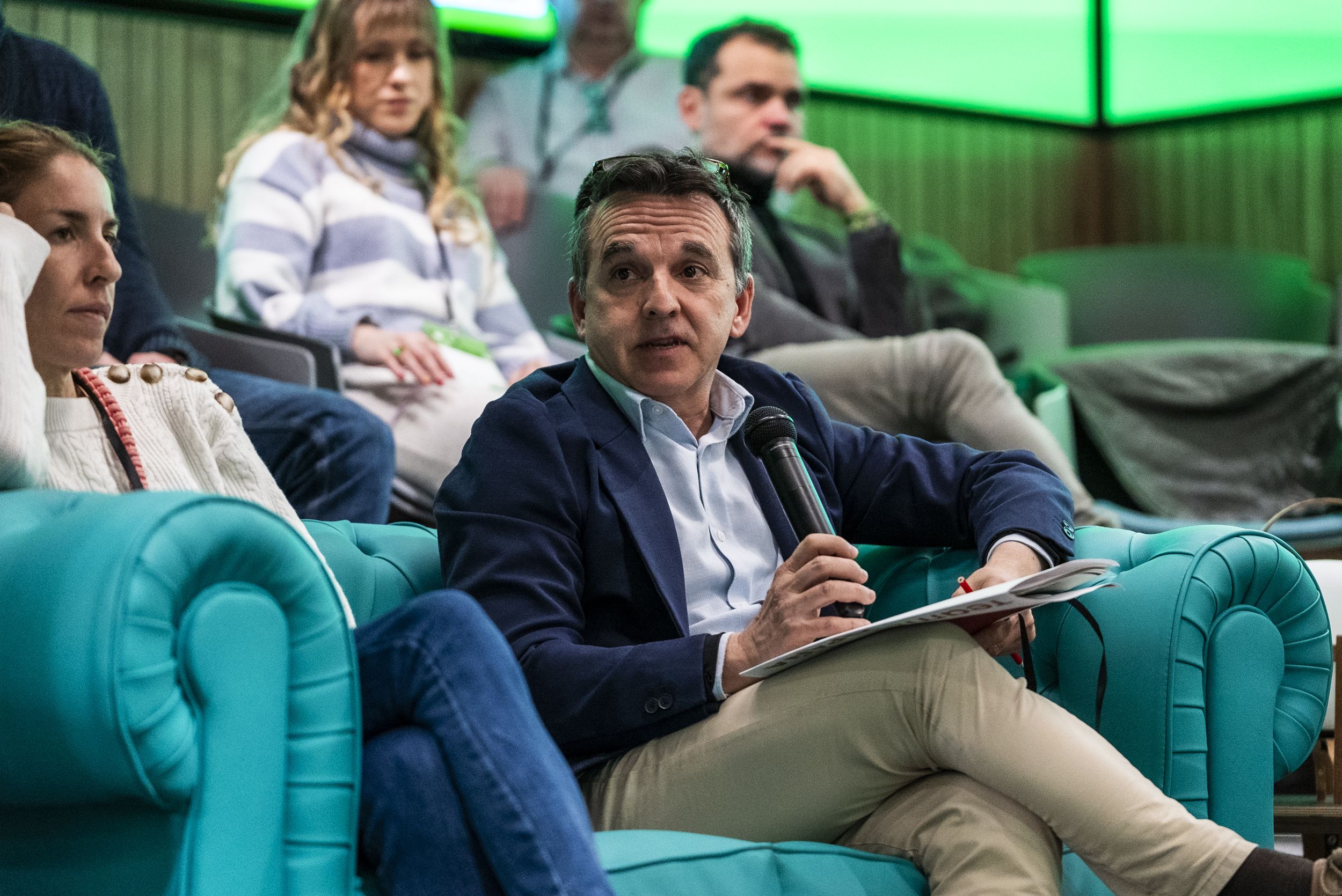 Aitor Canibe, subdirector general de alta competición del Consejo Superior de Deportes, intervino desde el público en la última mesa de PRO Deporte Inclusivo 2025
