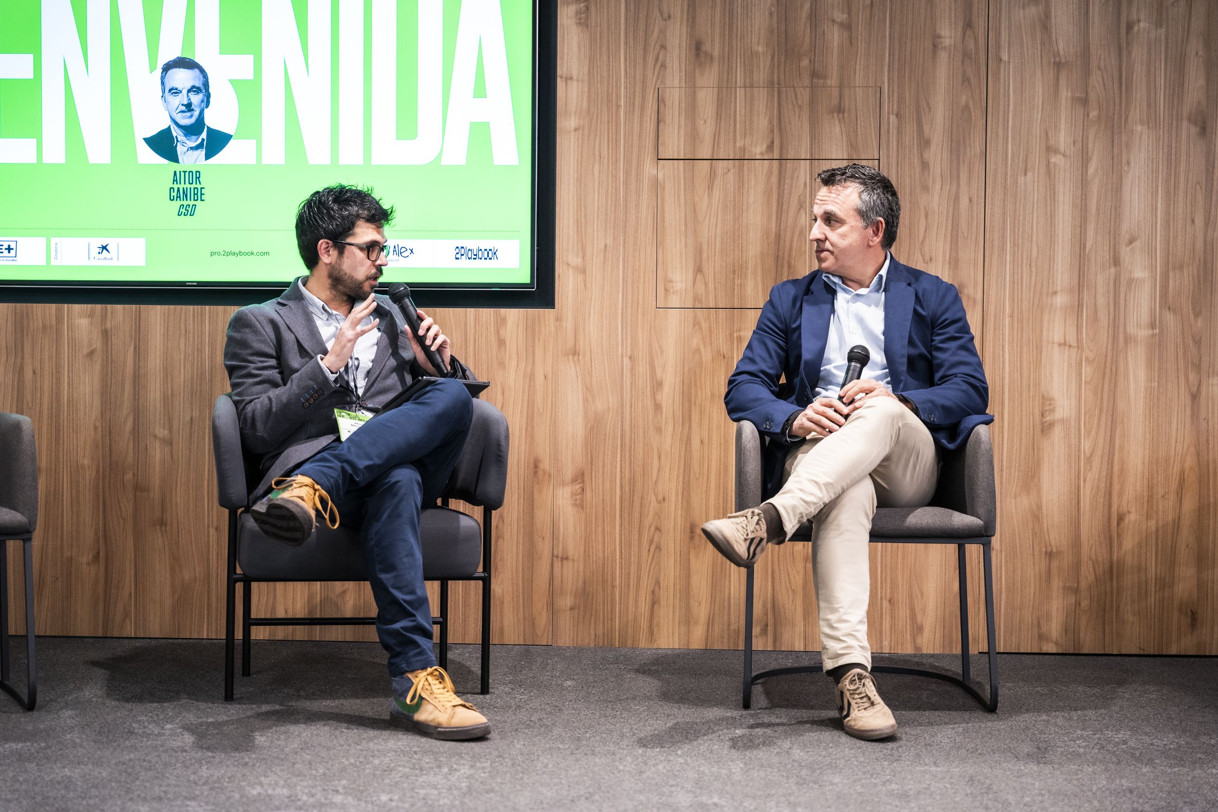 Marc Menchén y Aitor Canibe compartieron reflexiones en PRO Deporte Inclusivo 2025