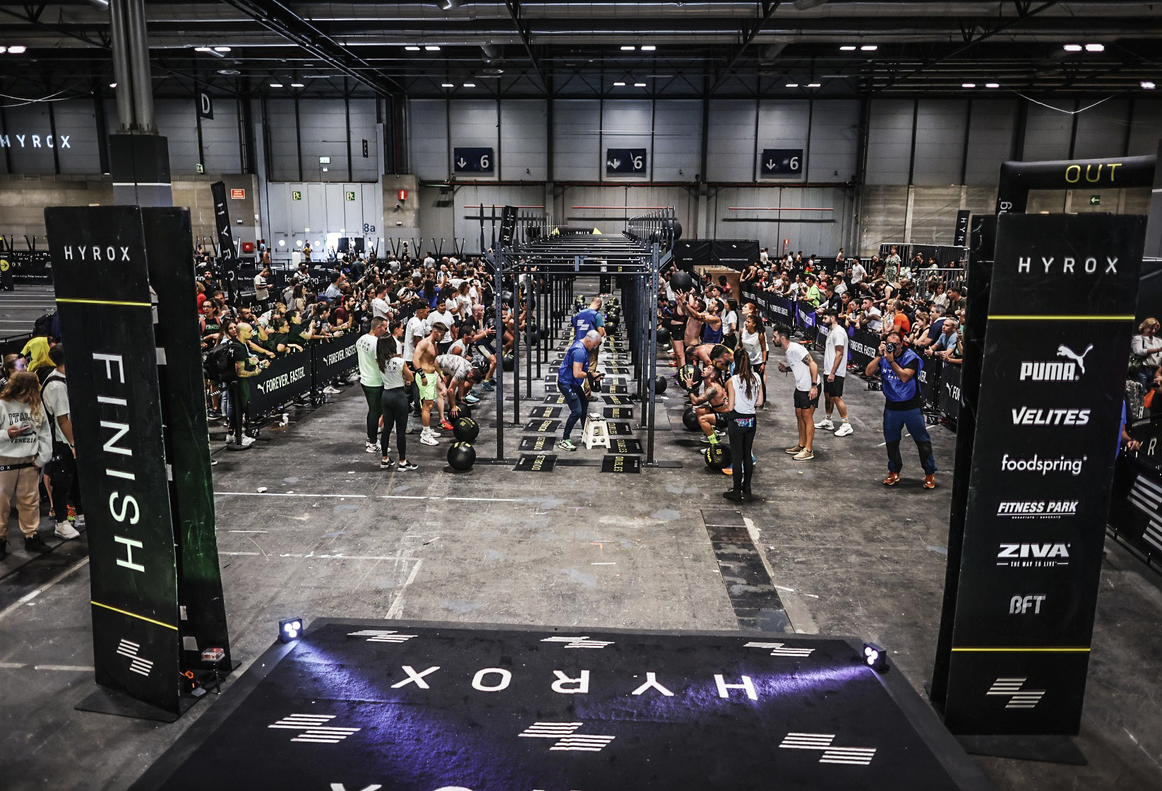 Fitness Deluxe fue proveedor de la competición Hyrox en 2023-2024